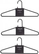 Set Van 6 Hangers Van Alham-staal Zwart - Sklum