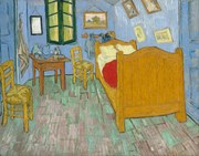 Kunstreproductie Van Gogh's Bedroom at Arles, 1889, Vincent van Gogh