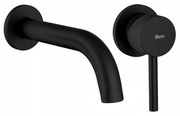 Inbouw wastafelkraan Rea Lungo Black + BOX