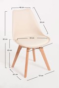Pakket van 4 Synk Basic stoelen