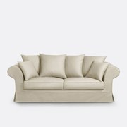 Bank, Comfort Bultex®, in halfgevlochten katoen, Adelia