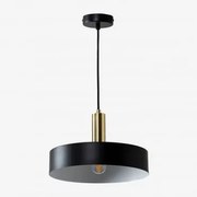 Berien Hanglamp Ø30 Cm Van Ijzer Zwart - Sklum
