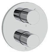 Crosswater Crossbox Lazo douchekraan - geschikt voor 3 functies - thermostatisch - chroom LACB2500LBPC