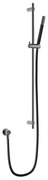 Hotbath Archie Glijstang - 90cm - wanduitlaat - doucheslang 1.5m - handdouche - geborsteld Gunal PVD AR317BGP