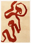 Wasbaar jacquard in- & outdoor vloerkleed Ribbon