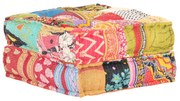 vidaXL Poef 60x70x36 cm stof patchwork