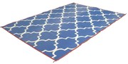 Bo-Camp Buitenkleed Chill mat Casablanca 2,7x3,5 m blauw