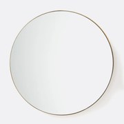Ronde metalen spiegel, diameter 120 cm, IODUS