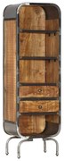 vidaXL Hoge kast 40x30x126 cm massief mangohout