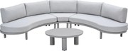 Garden Impressions Mallorca loungeset 4-delig - taupe