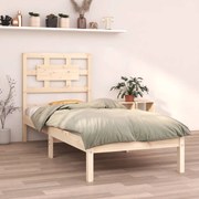 vidaXL Bedframe massief hout 75x190 cm 2FT6 Small Single