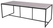 4 Seasons Outdoor Quatro tafel met HPL blad light grey 220 cm  Tuintafel    antraciet weerbestendig