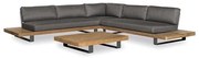 New York hoek loungeset 4-delig teak