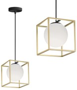 Hanglamp APP1165-1CP GOUD WIT
