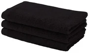 Aquanova London Gastendoek 30x50cm Zwart per stuk LONTWG-09