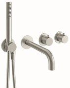 Crosswater MPRO Module Badkraan - inbouwdeel 2 functies - Badkraan - handdoucheset - RVS geborsteld PROMOD440TRIMV