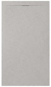 Zenon Essenza Minimal douchevloer - 120x90cm - antislip - antibacterieel - mineraalmarmer - rechthoek - Vertigo pearl (grijs) 400000000000045004