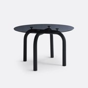 Ronde tafel, smocked glas, 4-personen, Polly