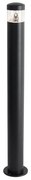 Moderne buitenlamp zwart 80 cm IP44 incl. LED - Roxy