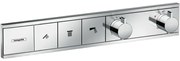 Hansgrohe RainSelect afbouwdeel voor inbouw douchekraan thermostatisch voor 3 functies 52.7x90cm chroom 15381000