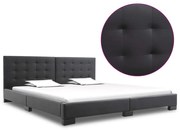 vidaXL Bedframe kunstleer zwart 200x180 cm