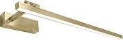 Badkamer LED-wandlamp SWE032-1W 60cm BRUSH GOLD