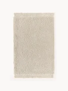 Pluizig hoogpolig vloerkleed Dreamy met franjes