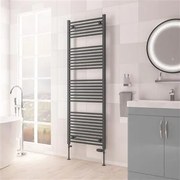 Eastbrook Biava multirail handdoekradiator 60x170cm 1072W antraciet