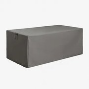 Rechthoekige Beschermhoes Voor Tuintafel Otley Grijs – Antraciet & 170 X 100 Cm - Sklum