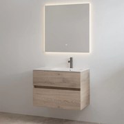 Best Design Splash badkamermeubel 80cm met kraangat eiken licht