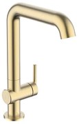 Crosswater 3ONE6 Wastafel Mengkraan - verhoogd - geborsteld messing TL113DNSF