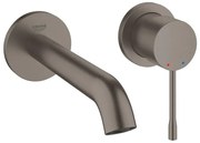 GROHE Essence New Wastafelkraan Inbouw - uitloop 18.3cm - M-size - brushed hard graphite 19408AL1