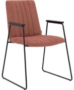 Goossens Eetkamerstoel Manta, Met arm