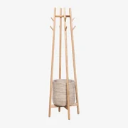 Eikenhouten Kapstok Maddie Natuurlijk Hout - Sklum