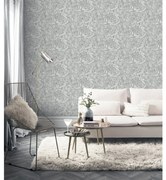 DUTCH WALLCOVERINGS Behang Liquid Marble grijs