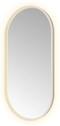 Hotbath &More Oval spiegel ovaal 50x100cm RVS