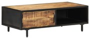 vidaXL Salontafel 105x50x35 cm ruw mangohout