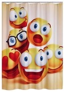 RIDDER Douchegordijn Smile 180x200 cm