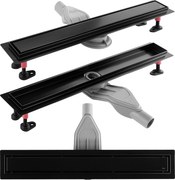 Lineaire afvoer REA Neox Superflow Black 90