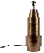 Art Deco tafellamp brons zonder kap - Bruut