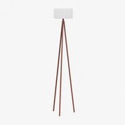 Draadloze Led Staande Lamp In Staal Mezina Wit - Sklum