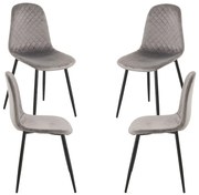 Pack 4 Stoelen Boide