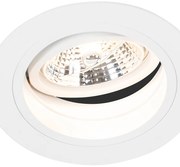 Set van 6 Ronde inbouwspot wit verstelbaar - Chuck 70 GU10 Binnenverlichting Lamp