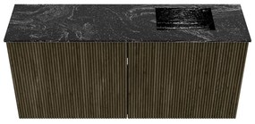 Mondiaz Joya DLux 90cm toiletmeubel shadow met wastafel faye rechts zonder kraangat lava