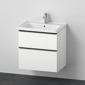 Duravit D-neo meubelwastafel m/wastafelo.b. 650x480x790mm m.wit DE012001818