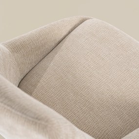 By-Boo Bliss Draaibare Eetkamerstoel Taupe Stof
