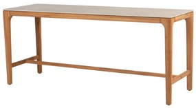 Liam bartafel 220x75xH95 cm teak ceramic blad Taste 4SO