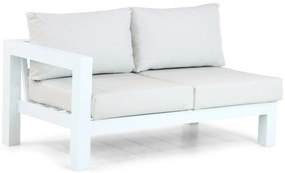 Hoek loungeset 5 personen Aluminium Wit  Lifestyle Garden Furniture Luca