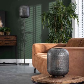 Metalen Vloerlamp Met Gaatjes