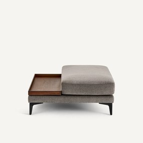 Voetensteun met dienblad, polyestermix, MODERNISTE, ontwerp Emmanuel Gallina